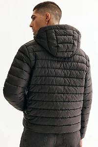 Slim-Fit Lightweight Puffer Jacket