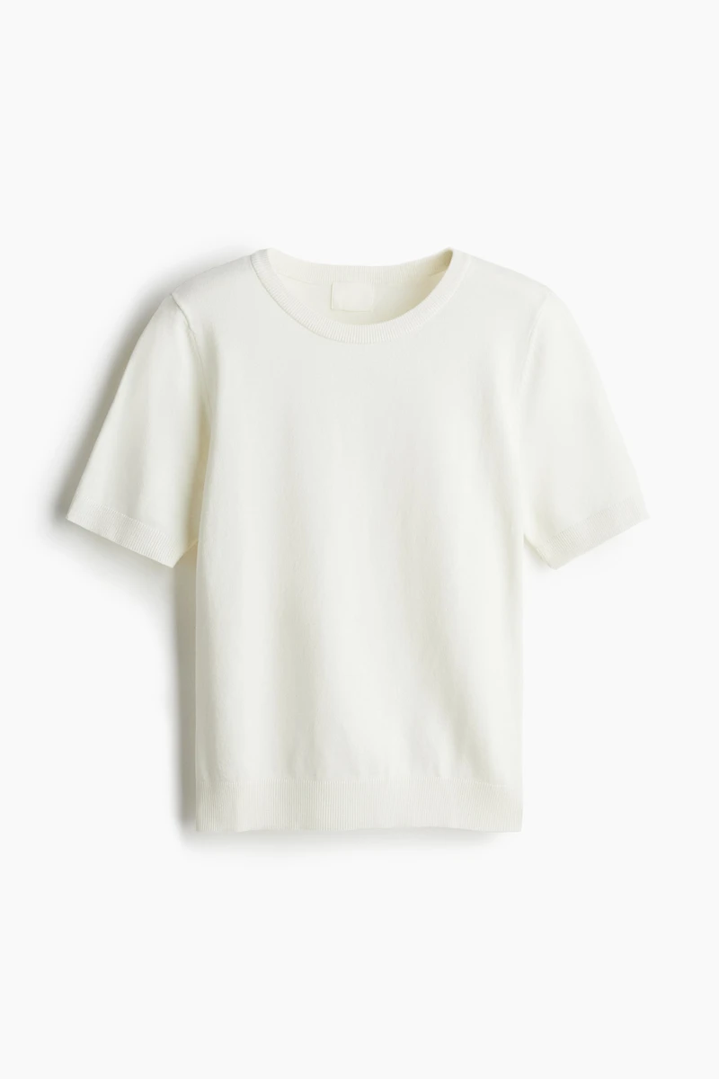 Haut en fin tricot