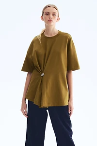 Metal-Detail T-Shirt