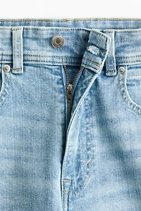 Wide High Waist Ankle Jeans