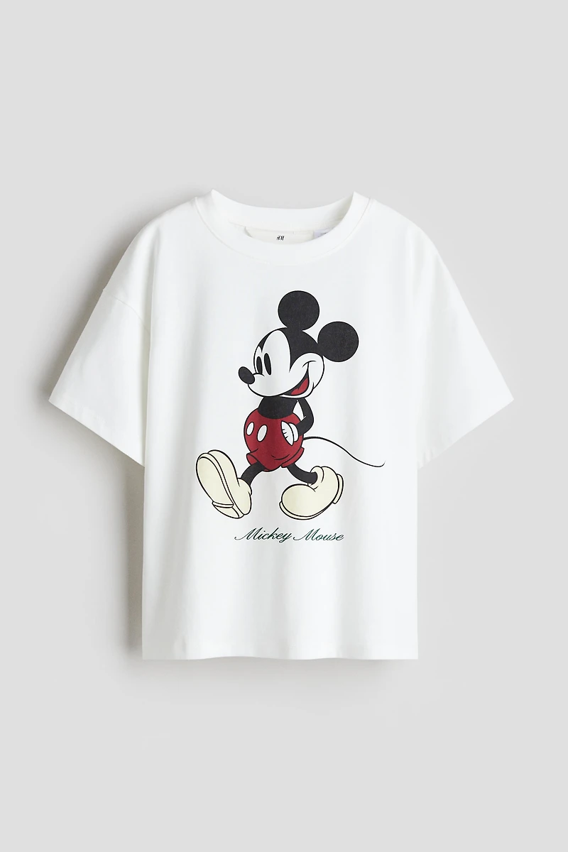 Printed Cotton T-Shirt