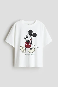 Printed Cotton T-Shirt