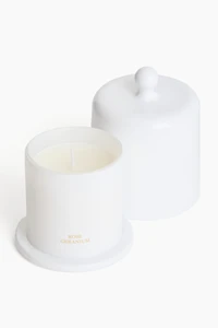 Scented Candle with Cloche Lid