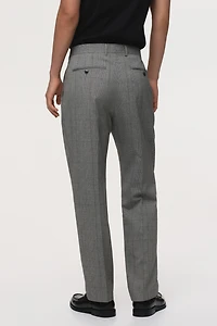 Regular-Fit Suit Pants