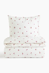 Seersucker Duvet Cover Set