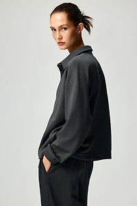 Sweatshirt with Collar