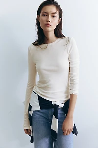 Wool-Blend Top