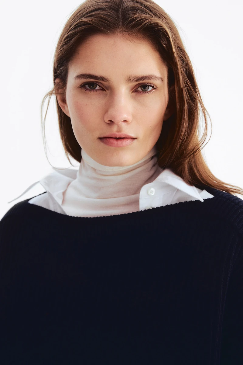 Oversized Wool-Blend Sweater