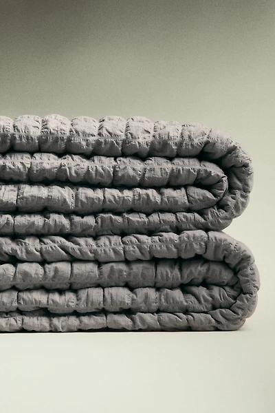 Couvre-lit en coton matelassé