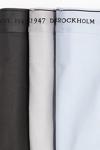 Lot de 3 caleçons boxeurs courts COOLMAX🅫