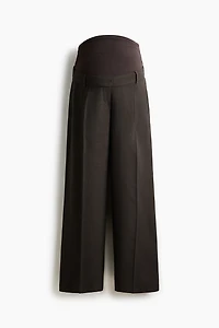 MAMA Wide-Leg Dress Pants