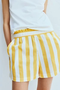 Short en lin mélangé