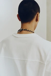 T-shirt à manches longues ample en coton