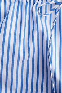 Cotton Shorts with Drawstring