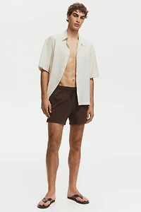 Seersucker Swim Shorts