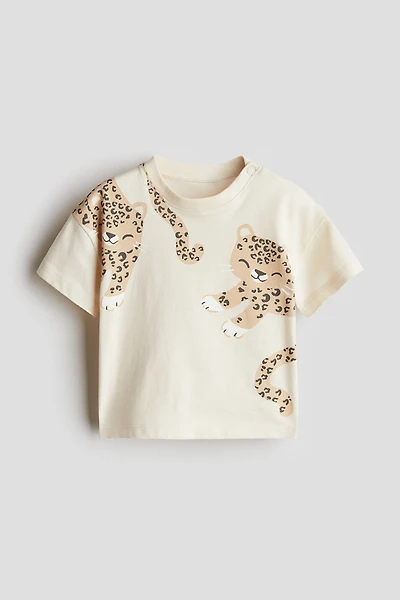 Printed Cotton T-Shirt
