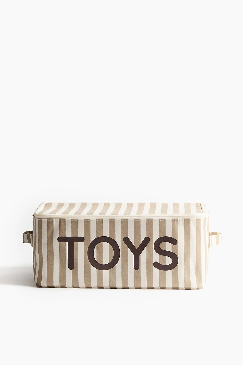 Toy Storage Basket with Lid