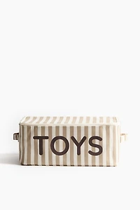 Toy Storage Basket with Lid