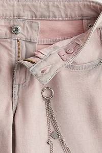 Relaxed Wide Leg Jeans