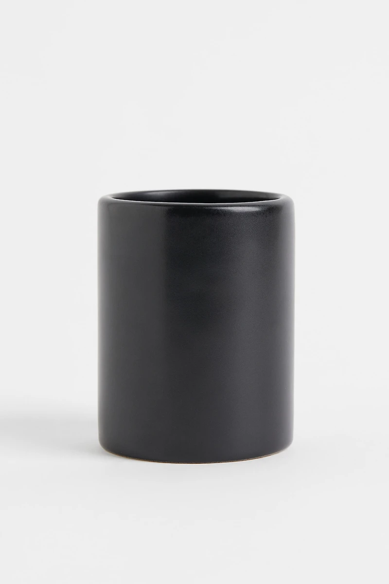 Earthenware Toothbrush Mug
