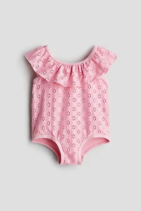 Flounce-trimmed Swimsuit