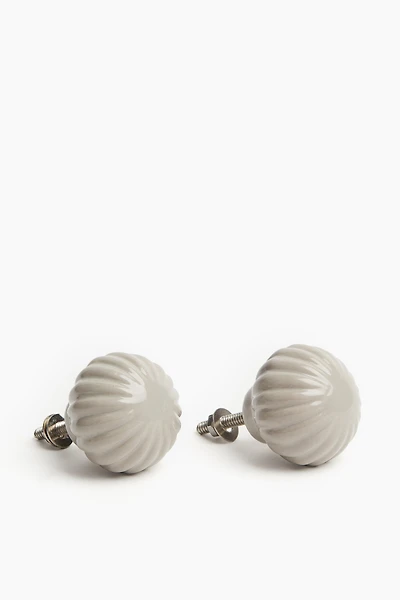 2-pack Stoneware Knobs