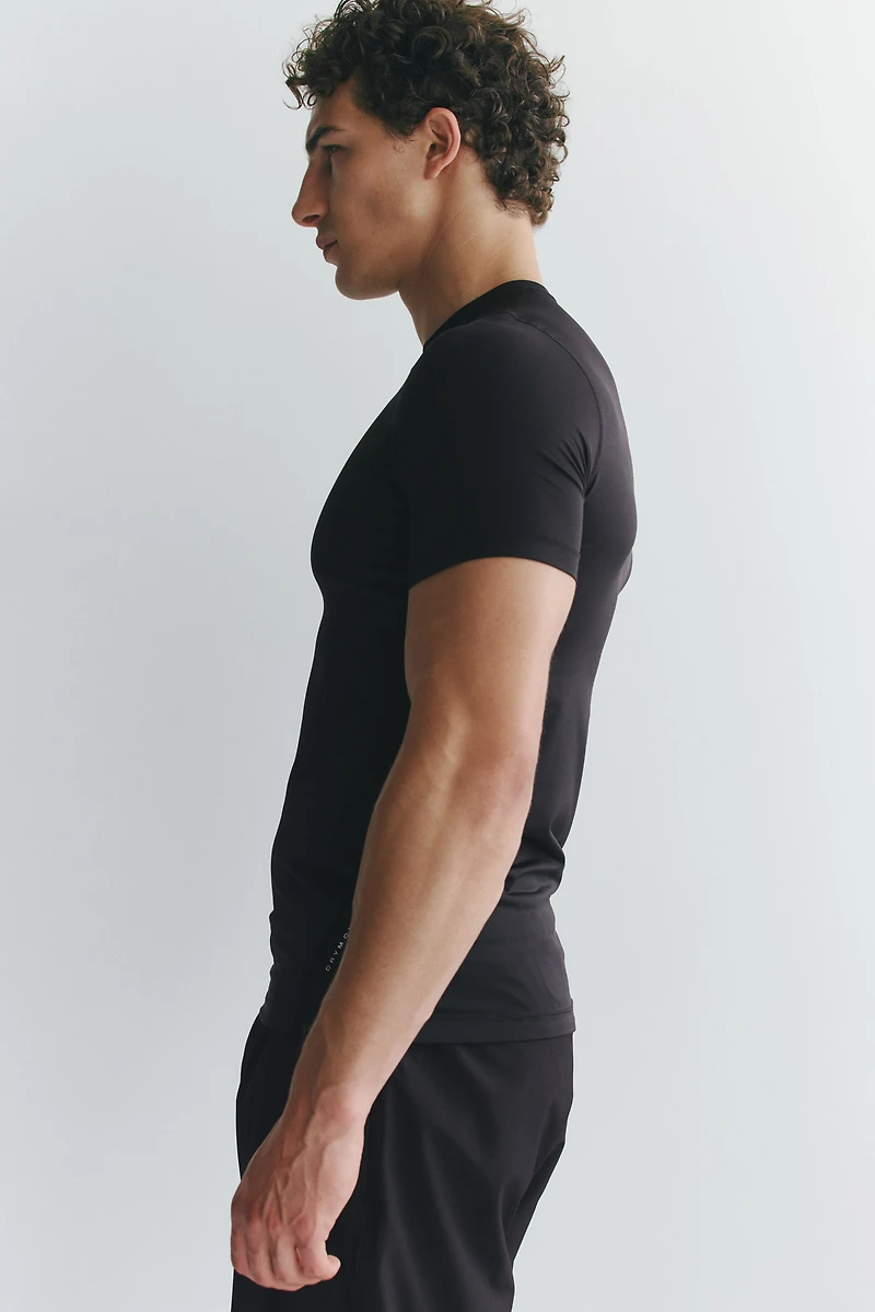 Compression-Fit Sports T-Shirt with DryMove™