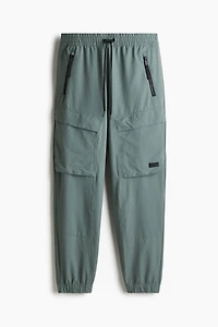 Regular Fit Sports Cargo Joggers