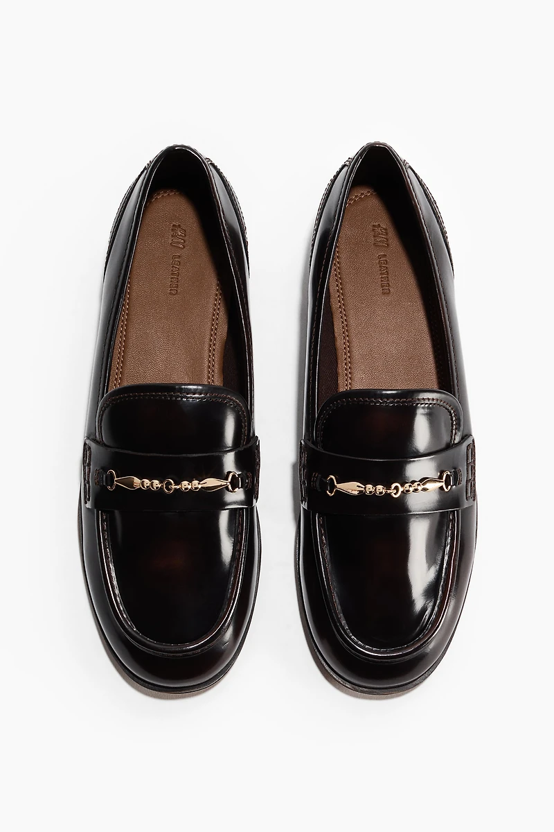Leather Loafers
