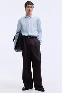 Slim Fit Linen Shirt
