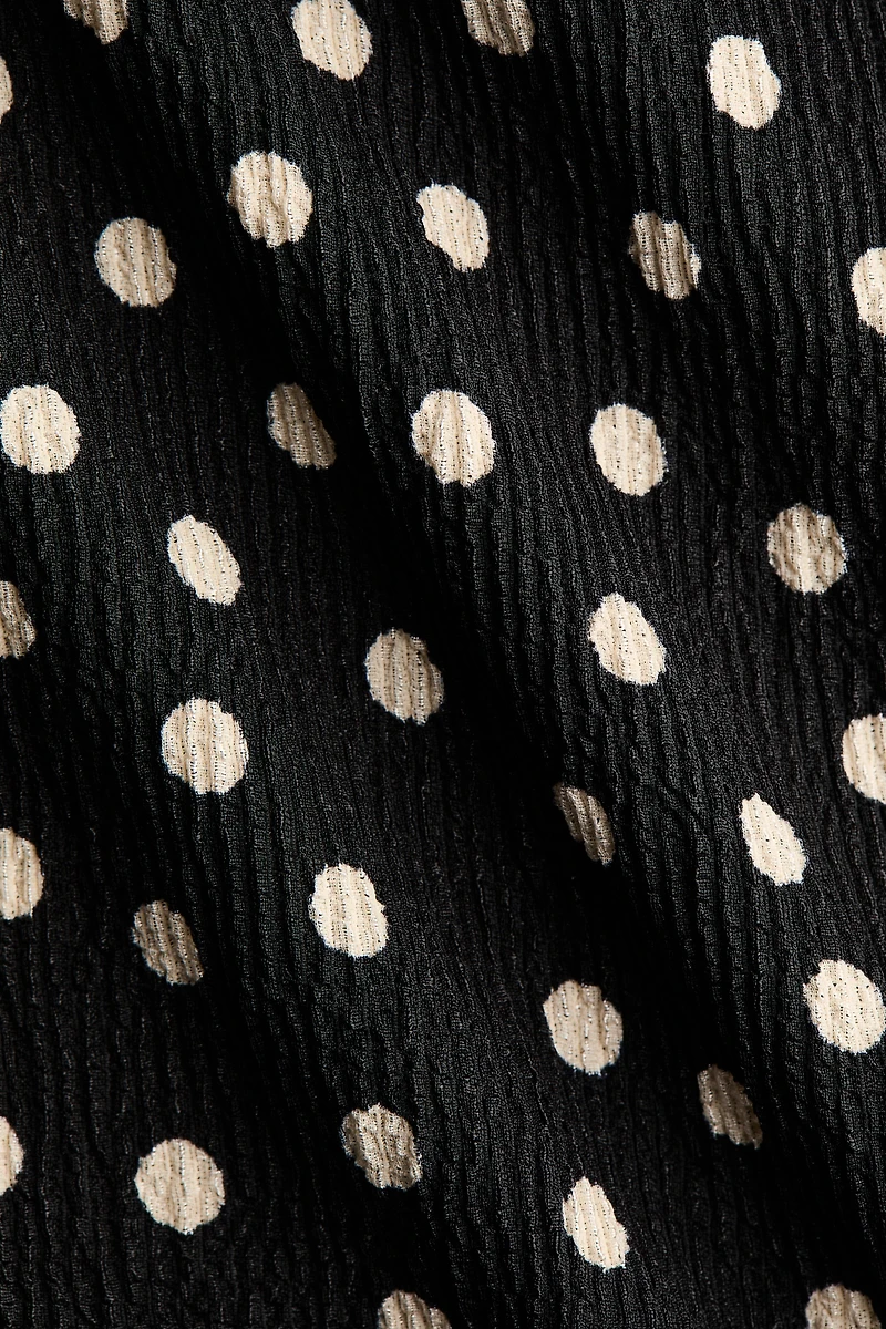 Textured Jersey Dress