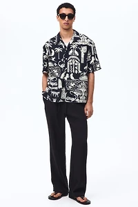 Relaxed-Fit Printed Resort Shirt