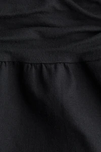 Linen-Blend Shorts