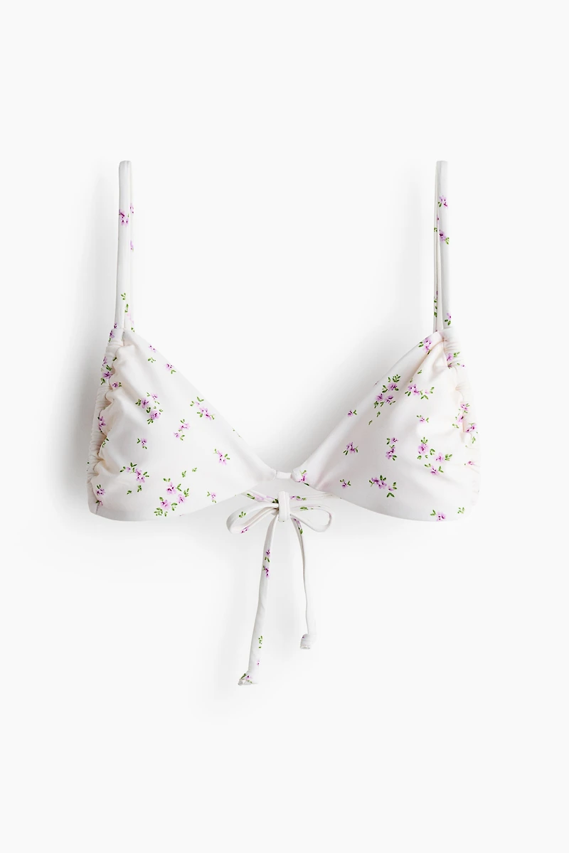 Haut de maillot triangle coussiné