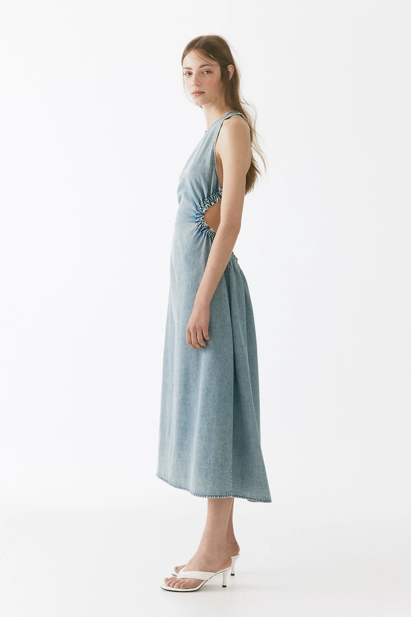 Open-Back Maxi Dress
