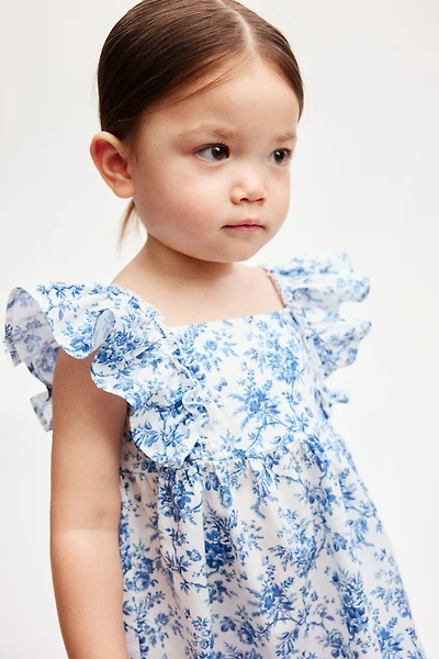 Robe empire en coton