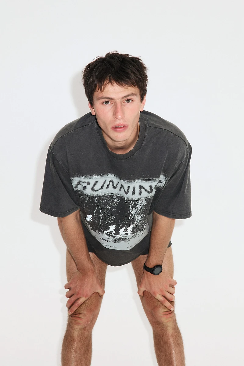 Boxy Sports T-Shirt with DryMove™