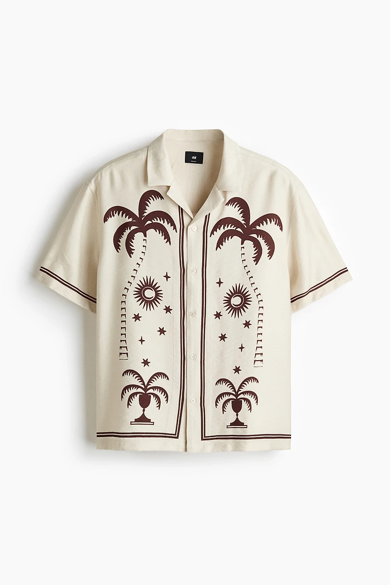 Relaxed-Fit Printed Resort Shirt