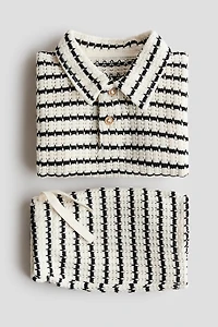 2-Piece Open-Knit Cotton Set
