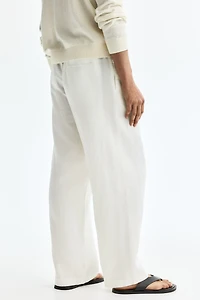 Loose-Fit Linen Pants