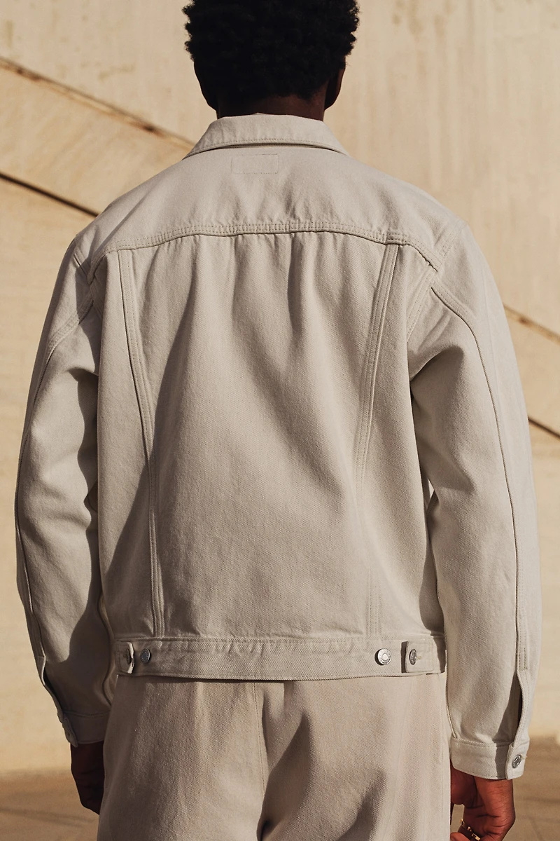 Veste coupe classique en denim