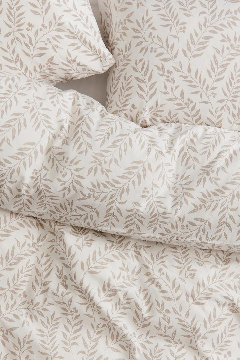 King/Queen Flannel Duvet Cover Set