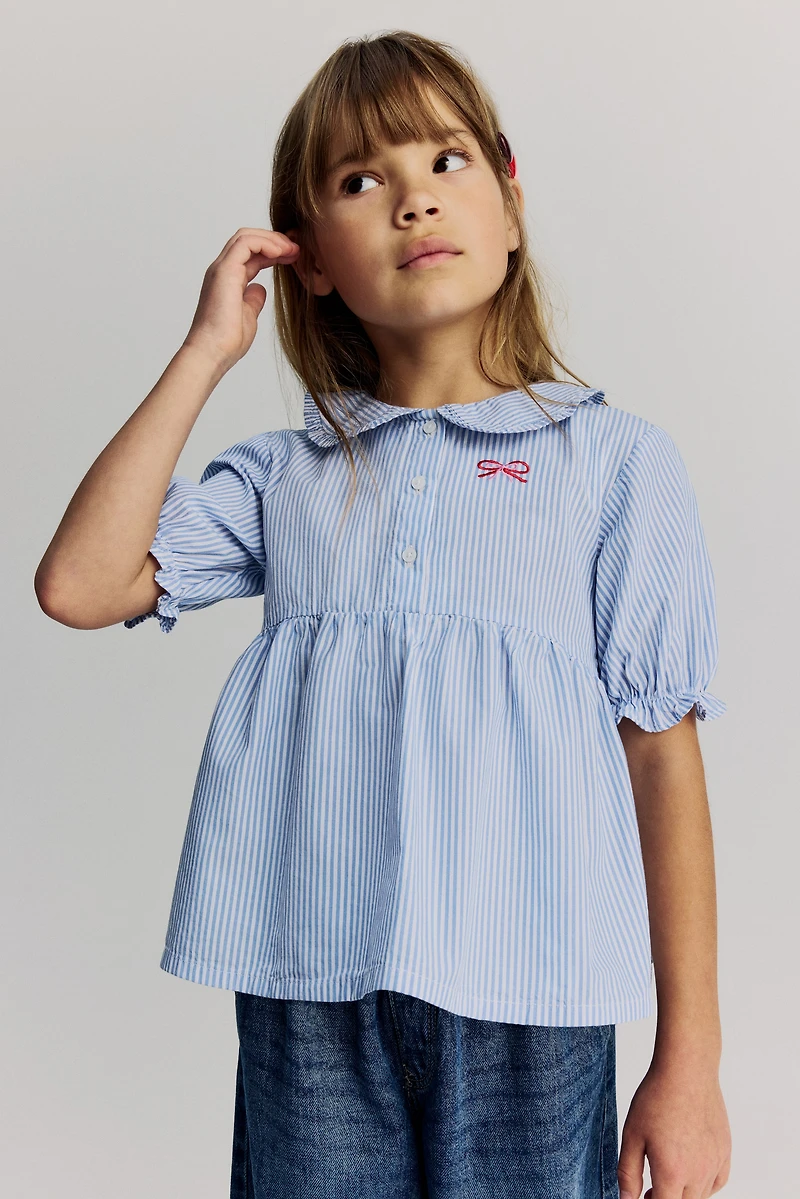 Peplum blouse