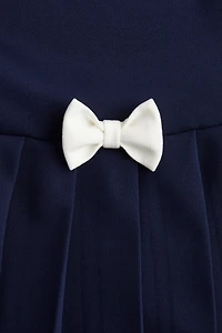 Bow-Detail Jersey Dress