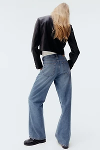 Jean évasé Taille haute