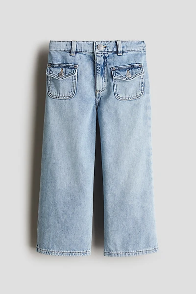 Loose-Fit Wide-Leg Jeans