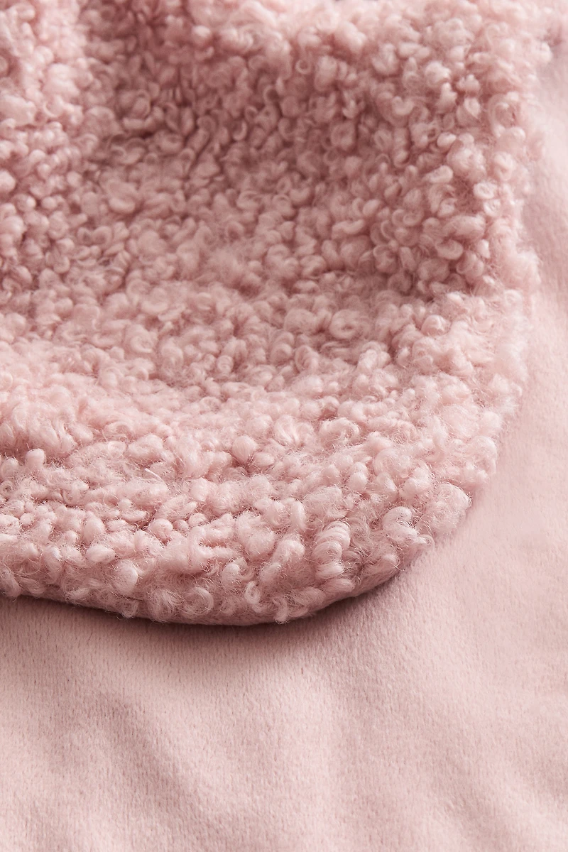 Couverture pour bébé en tissu peluche