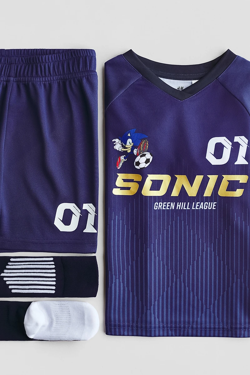 3-Piece Printed Soccer Set