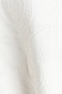 Embroidered Bandeau Dress