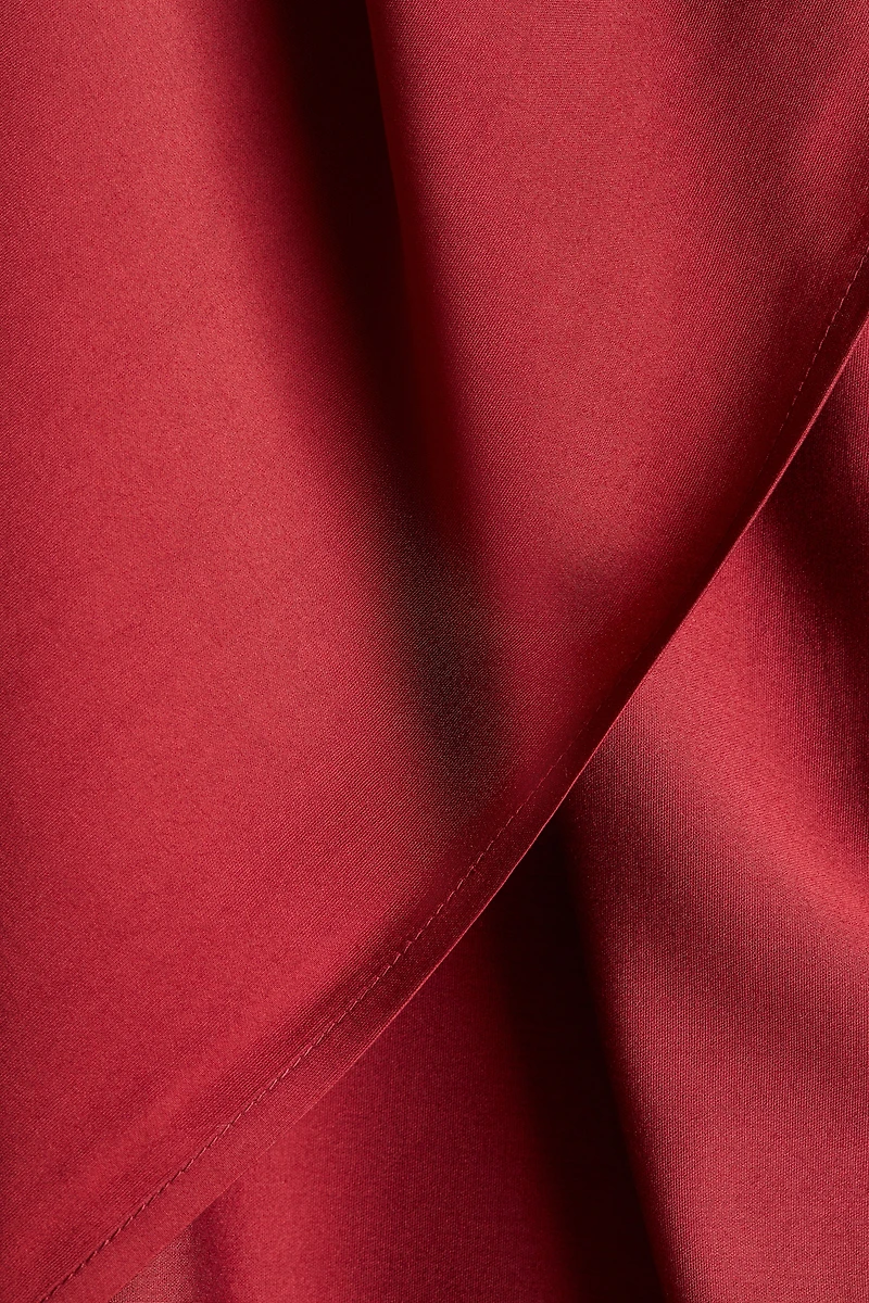 Maxi halterneck dress
